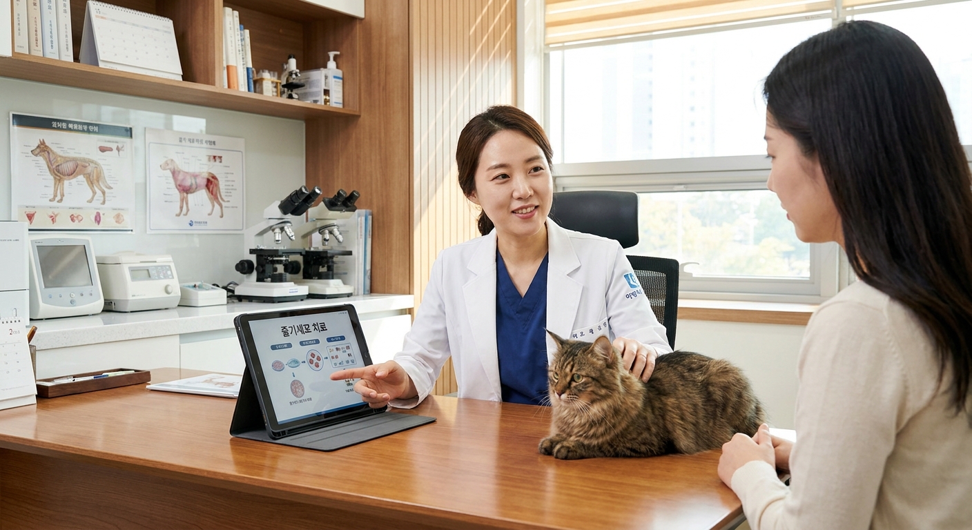 인천 줄기세포 치료 효과 좋은 동물병원 괜찮은 곳 있나요