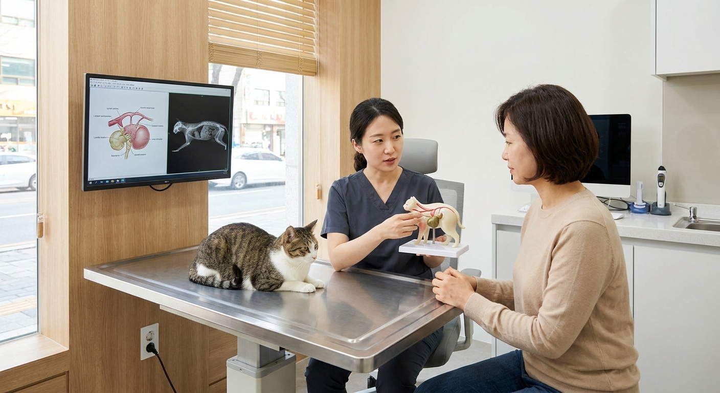 인천 고양이 림프종 항암치료 가능한 동물병원 어디예요