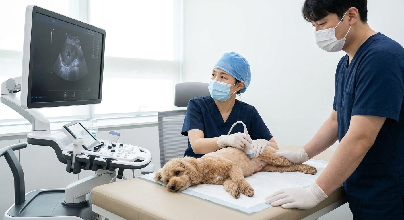 인천 서구 강아지 초음파 검사 할 수 있는 동물병원 찾고 있어요